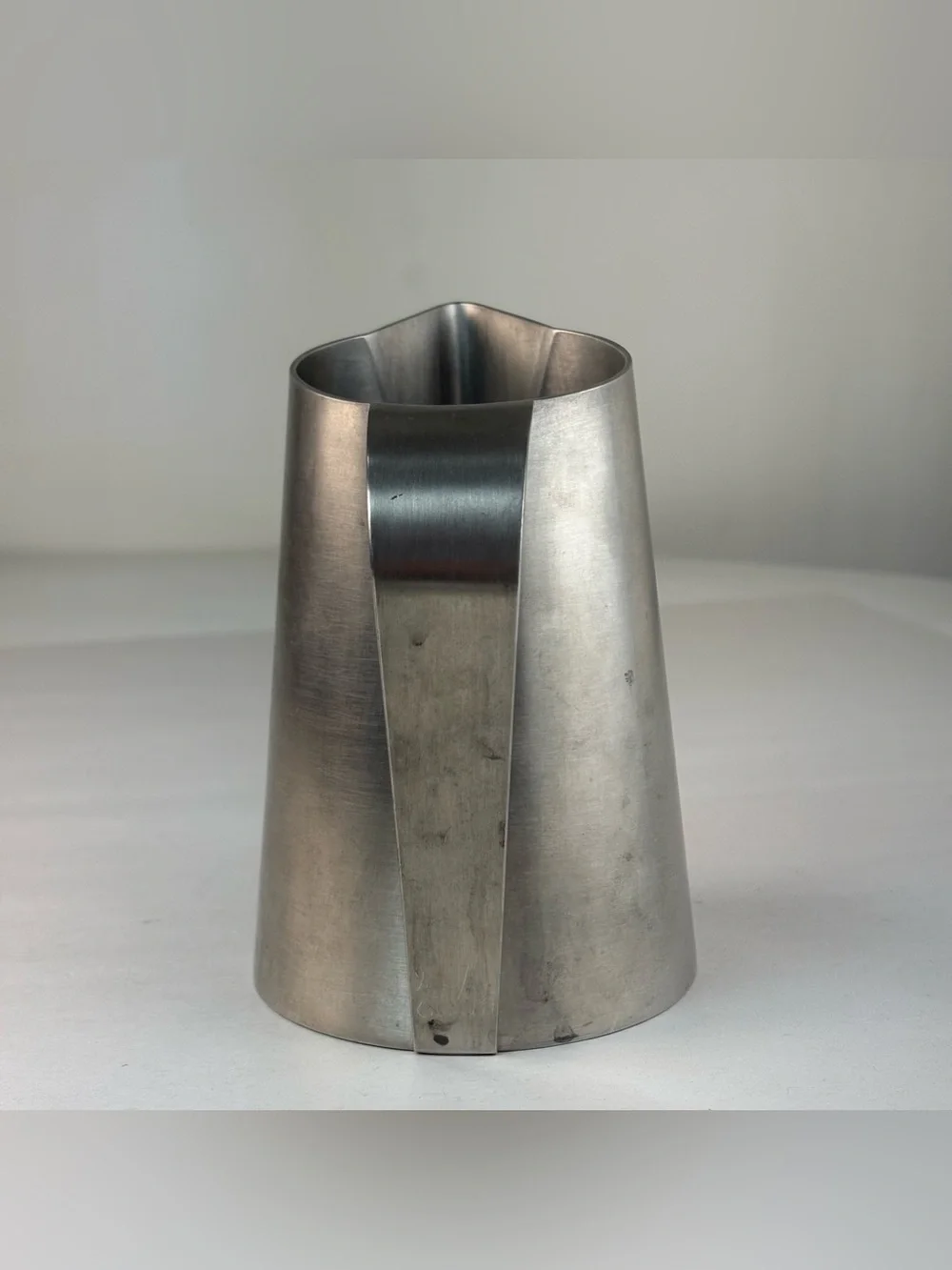 1970s Modern Design Pewter Pitcher Handmade by Ivan H. Crowell | Made in Canada